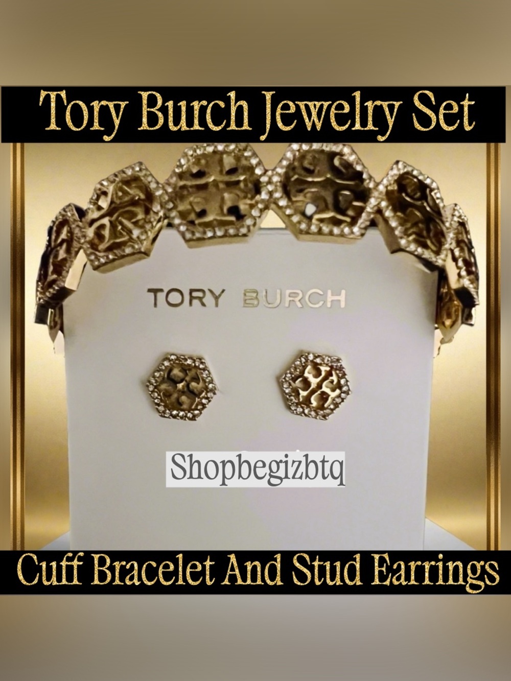 🆕Authentic Tory Burch  Bracelet & Earrings Set At Awesome Prices To Buy Now